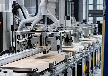 Готовая производственная линия в работе